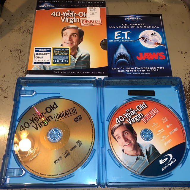 Cano recommends The 40 year old virgin dvd rental Christina recommend Cum free gay hole sex