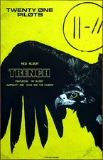 TWENTY ONE PILOTS Trench Ltd Ed New RARE Tour Poster +BONUS Rock Poster! Breach