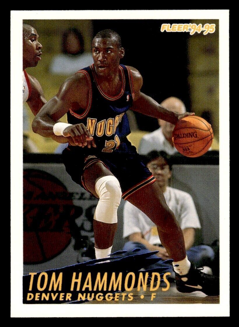 1994 Fleer #273 Tom Hammonds – Nuggets