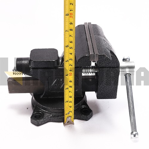 4" Bench Vise Table Bench Tool mini Metal Bench Vise With Fixed Base U.S. Stock - Picture 5 of 10