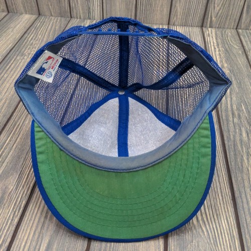 MLB Kansas City Royals Baseball Trucker Hat Cap Vintage Mesh Snapback USA - Picture 6 of 8