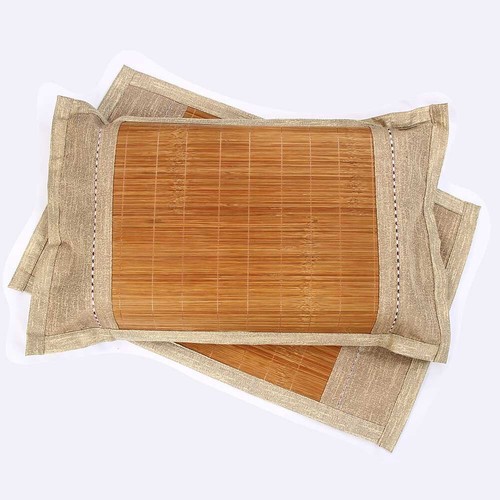 2 Stück Bambus Kissenbezüge Doppelseitiger Reißverschluss Kissenbezüge  - Bild 8 von 11