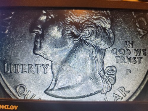 2005 P KANSAS QUARTER HUMPBACK BISON ERROR - & multiple errors on Obv. & Rev. - Picture 7 of 9
