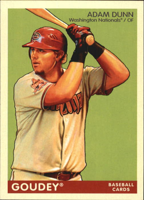 2009 Upper Deck Goudey Baseball Card #1-300 - Choose Your Card