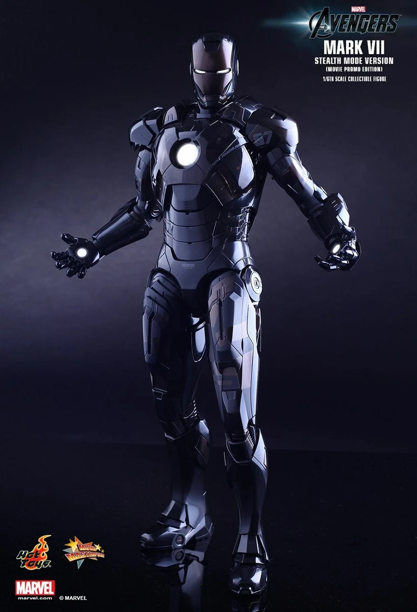 1/6 HOT TOYS MMS282 AVENGERS IRON MAN MARK VII STEALTH MODE VER ACTION FIGURE