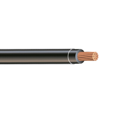 200' 3 AWG Copper XLP USE-2 RHH RHW-2 Cable Black 600V
