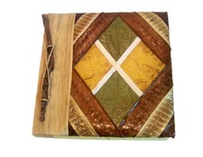 HANDMADE NATURAL LEAF PHOTO ALBUM No.1 ECO-FRIENDLY ALBUM BALI LEAF ALBUM
