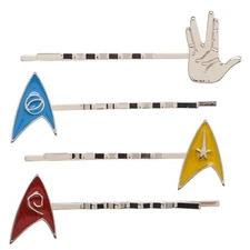 Star Trek 4 Pack of Bobby Hair Pins - NWT