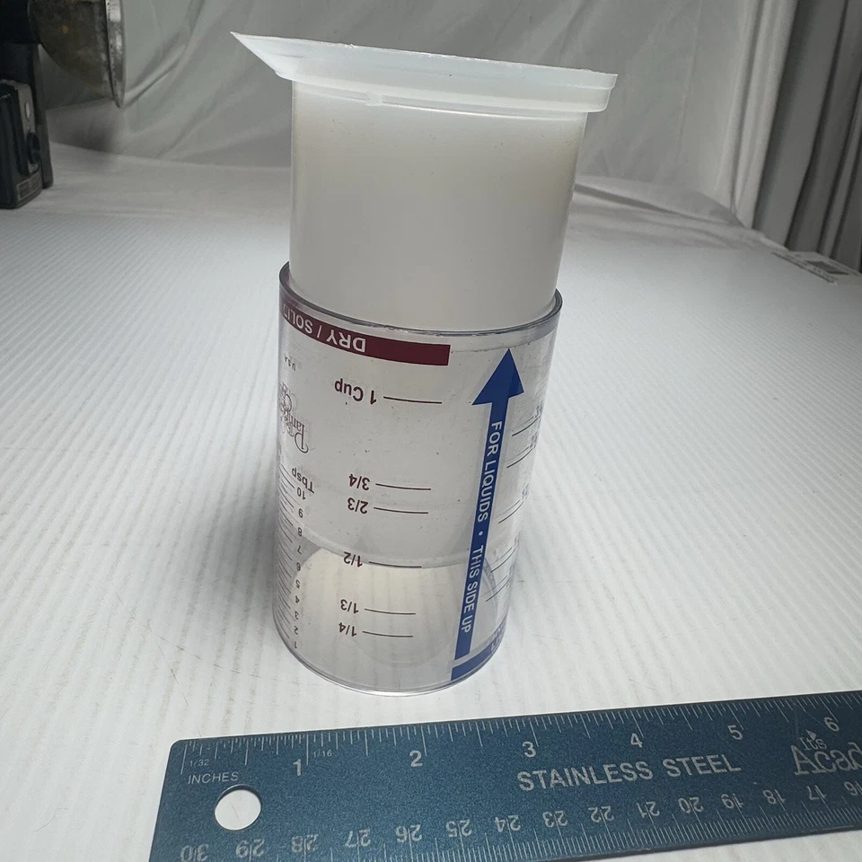 Pampered Chef Mini-Measure All Cup #2236 WET or DRY INGREDIENTS 8 oz - Image 3 of 3