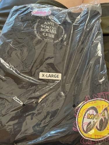 Anti Social Social Club X MOONEYES Glitter Crossfire Tee Size XL New AW21 - Picture 3 of 3