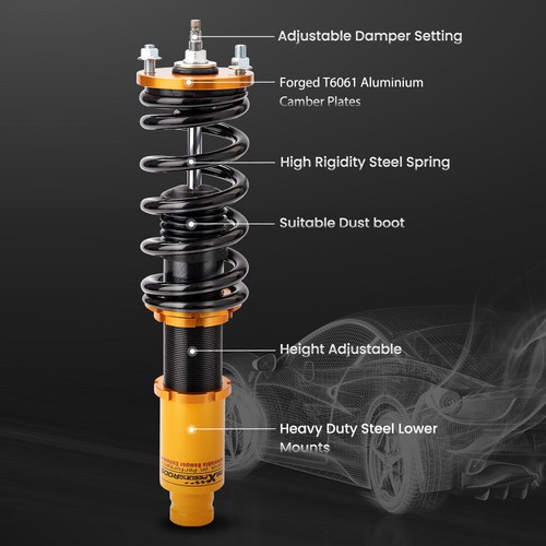 Full Coilover For Honda CRV CR-V RD1 RD3 1996-2001 Adjustable Damper Suspension - Picture 2 of 12