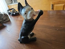 Antique Vintage Boston Terrier Door Stop