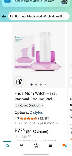 Frida Mom Perineal Cooling Pad Liners-4 Boxes - Picture 2 of 3