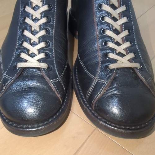 BROTHER BRIDGE Henry Leather Black Lace Up Boots Size 7 - Picture 6 of 10