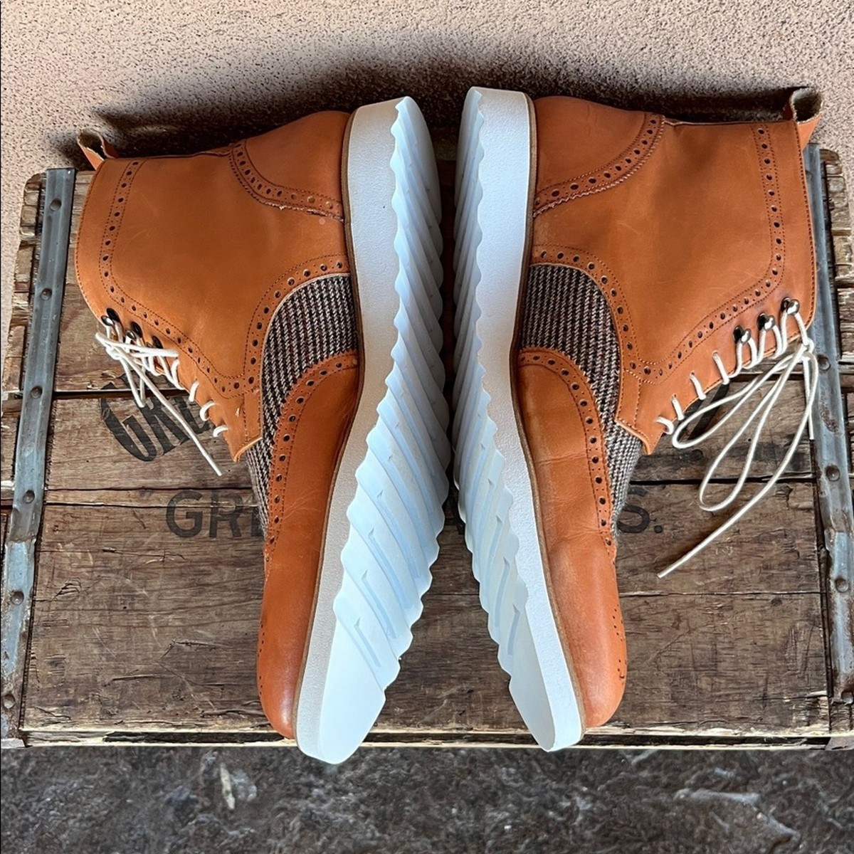 Southern Gents  Rogue Sport Wing Tip Boot View 6