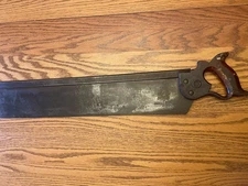 Vintage Langdon Miter Box Co. Millers Falls By Disston Mitre Box 22" Saw Collect