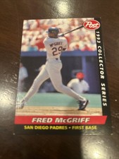 1993 Post Cereal Fred McGriff #5
