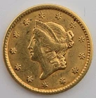 1851 Gold Dollar — photo from another recent sale