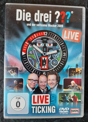 Die drei ??? Der seltsame Wecker Live and Ticking 2009 2 DVD Hörspiel