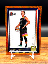 2025 Donruss WNBA #10 - Orange Lava #/199 - Alyssa Thomas