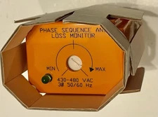 ATC DIVERSIFIED ELECTRONICS SLA-440-ASA Phase Monitor/Relay New Old Stock