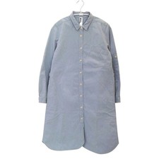 MARGARET HOWELL MHL. Denim Long Sleeve Shirt Dress Size 2 Japanese Natural