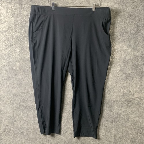Eddie Bauer Pants Womens Plus XXL Traveler Ankle Pant UPF 50+ Moisture Wicking