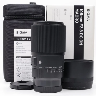 Macro SIGMA Art 105 mm F2,8 DG DN pour monture Leica L [Near Mint] #8378LJ - Photo 1/4