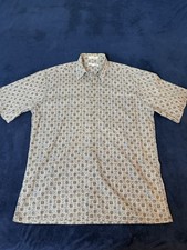 Men  s Vtg Pierre Cardin 100 Cotton Spring Shirt Sz M See Photos 