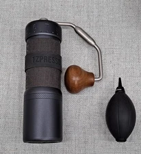 1Zpresso J-Ultra Manual Coffee Grinder Iron Gray, Conical Burr, Foldable Handle