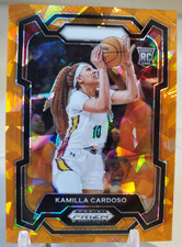 2024 WNBA Prizm KAMILLA CARDOSO #259 Orange Ice Prizm Rookie Card CHICAGO SKY RC