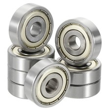 8 Pack 10 x 35 x 11mm 6300ZZ Deep Groove Ball Bearings,  ABEC5