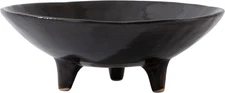 6.1" Decorative Bowl, Multi-Purpose Black Decorative Bowls for Keys, Candy 