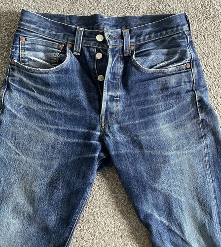 Levi’s Vintage 1947 501 Jean Classic Slim Fit With A Straight Leg Made In USA - Picture 3 of 23