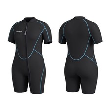 Plus Size 3mm Shorty Wetsuit for Mens and Womens