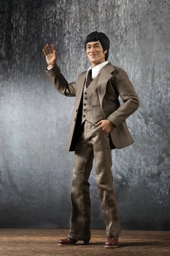 Figura Coleccionable Bruce Lee Obra Maestra Película Hot Toys Icono Escala 1/6 en los años 70 Foto 4 de 4