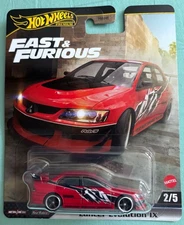 HOT WHEELS PREMIUM FAST & FURIOUS TOKYO DRIFT LANCER EVOLUTION IX Red