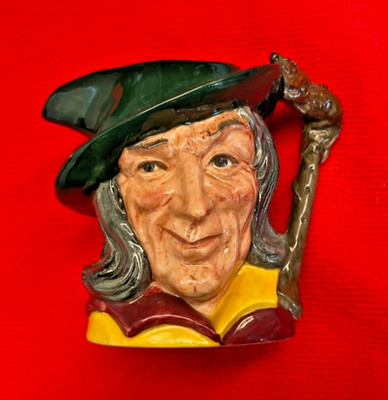 Vtg. Royal Doulton Pied Piper Toby Mug 4''