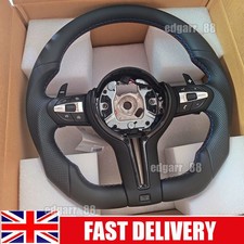 Flat Bottom Steering Wheel For BMW Custom F Series F20 F22 F30 F32 F36 M2 M3 M4