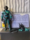 GI JOE Vintage Action Figure NIGHT VIPER Complete with File Card 1989