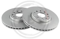 2X Bremsscheibe A.B.S. 19027 FüR MG EH32 ZS SUV AZS1 ZS32 Hybrid CSA7001 ZS11