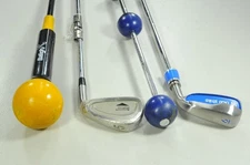 Golf Swing Trainers Lot Medicus, Blue Strike, Leadbetter, Baligh 4pc  # 204046