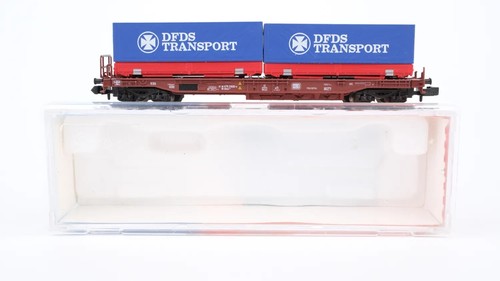 Roco N 25291 Einheitstaschenwagen DFDS Transport Sdkms 707 DSB | Condition: Gebraucht
