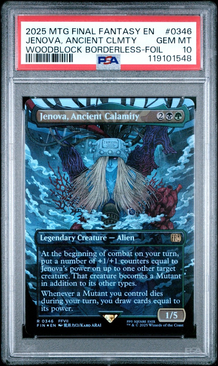 PSA10 MTG FINAL FANTASY フェイタリズム PSA10 MTG FINAL FANTASY フェイタリズム PSA10 Fatalism Foil