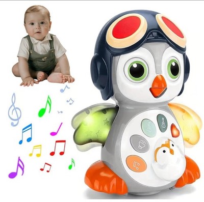 Baby Toy Penguin Crawling Toys for Babies, Tummy Time, Gifts Ages 6 to 36