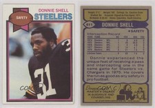 1979 Topps Donnie Shell #411 Rookie RC HOF