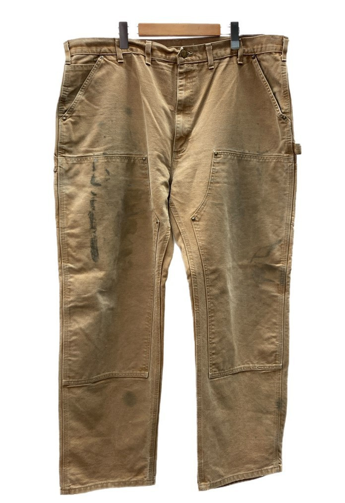 Carhartt 00's Duck Double Knee Painter Pants Brown 44x32 Carhartt 00's Duck Double Knee Painter Pants Brown 44x32