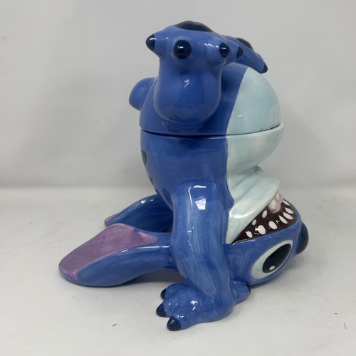 Disney LILO & STITCH Handstand Upside Down Ceramic Cookie Jar Canister Headstand - Picture 4 of 8