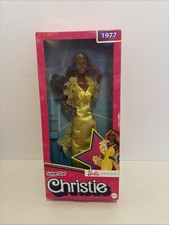Barbie Signature 1977 SuperStar Christie Repro Doll 2020 Mattel GXL28