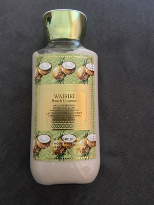 Bath & Body Works Waikiki Beach Coconut Hydrating Daily Use Body Lotion 8 fl oz